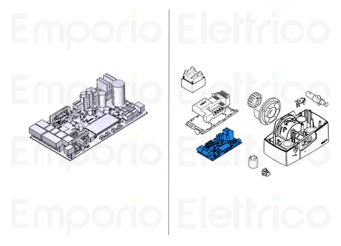came ricambio scheda elettronica zbc1 88001-0261