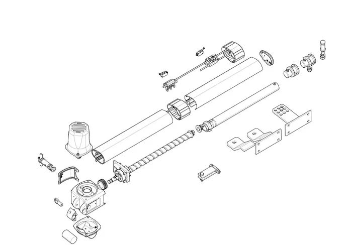 came pagina ricambi per motore kr310d1