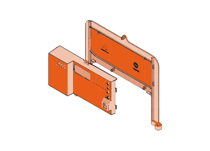 faac ricambio gruppo supporto scheda e720/e721 63001285