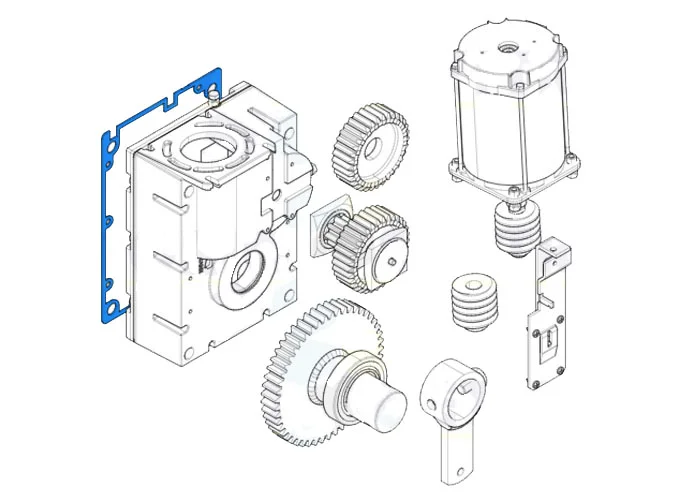 came ricambio guarnizione riduttore gard 5pz 88001-0188