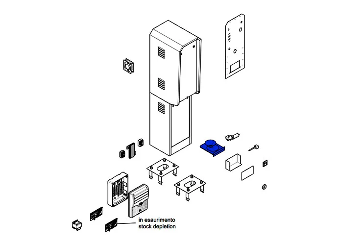 came ricambio originale gruppo pagamento gettoni psu4000 119rig161