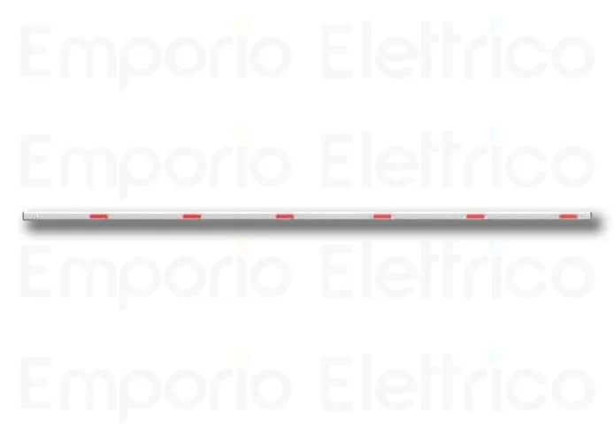 fadini asta in alluminio per bayt 980 con luci led 6,40 m (3,20+3,20) 9865l