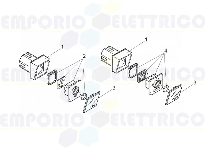 faac pagina ricambi per fotoswitch