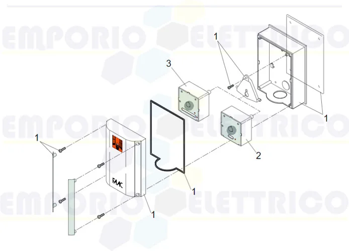 faac pagina ricambi per photobeam