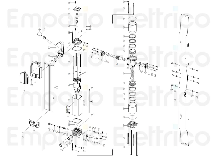 fadini ricambio cofano completo per aproli 480 480101