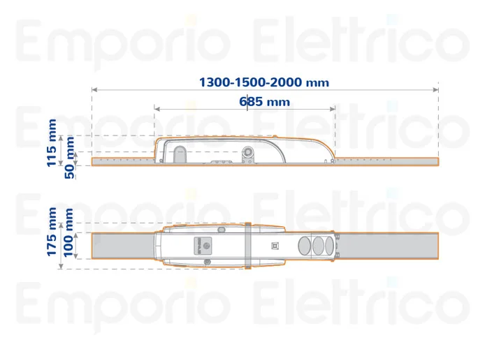 genius motoriduttore irreversibile euro breeze 06 c sb/dx 230v (ex 6120036) 6120053