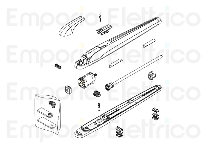 beninca pagina ricambi per motore bob5024e