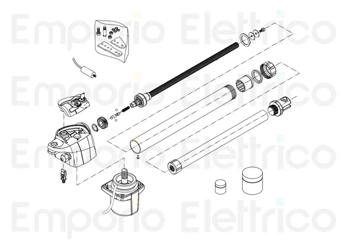beninca ricambio vsf+albero x bill30m/ma con fermo 9688178
