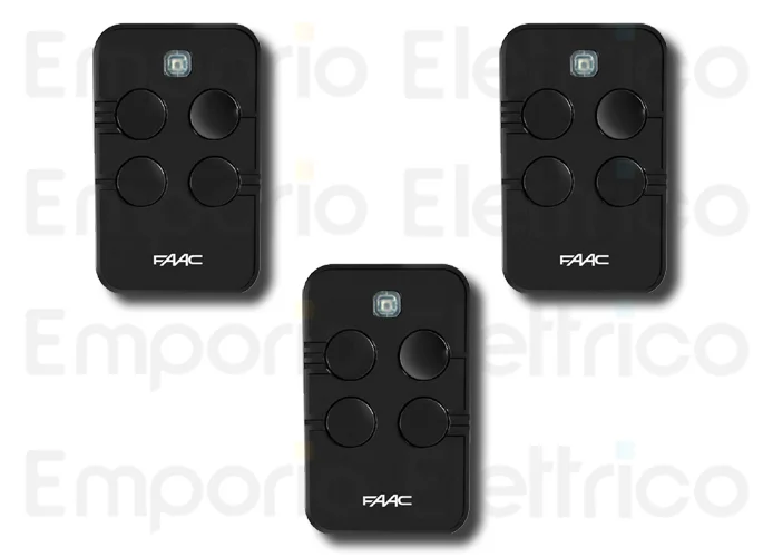 faac 3 trasmittenti 4 canali xto4 slh-sl-ds-rc 433mhz 787033 3