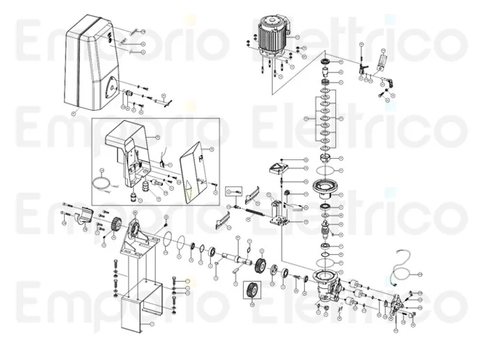 fadini pagina ricambi per mec mec 200 verticale