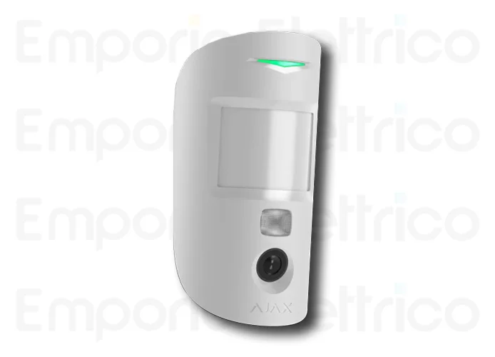 ajax rilevatore di movimento wireless bianco motioncam (phod) jeweller 119282 (ex code 39290)