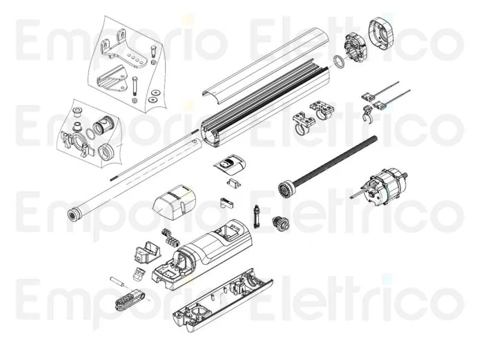 beninca ricambio finecorsa con camma 968602939