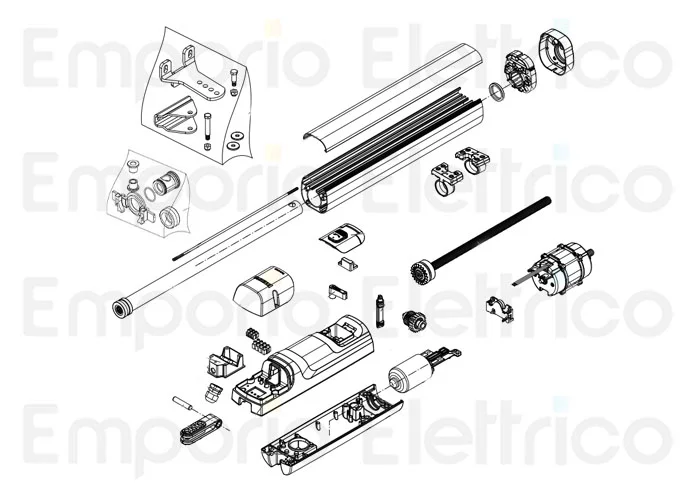 beninca pagina ricambi per tom.30me