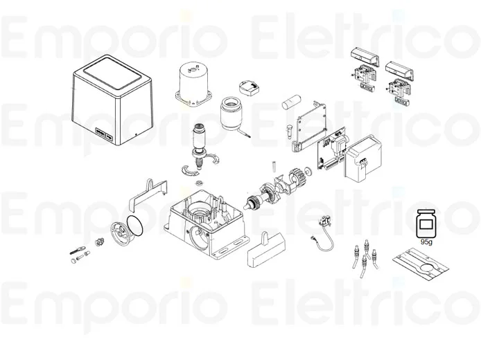 faac ricambio carter 741c 63003528