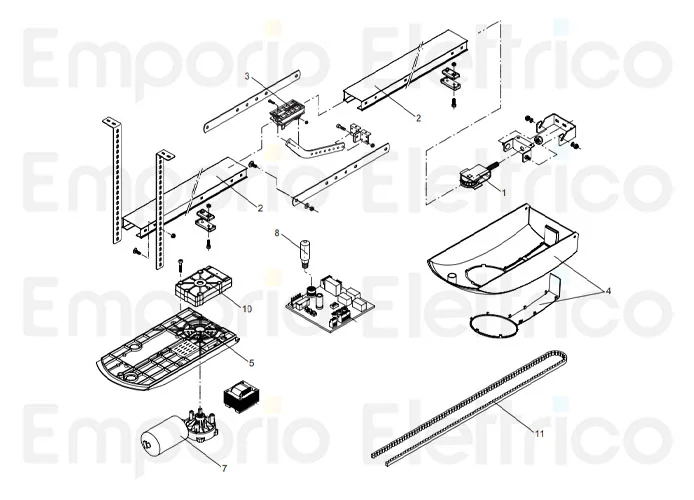 beninca ricambio trasformatore x jm.3esa 9686647
