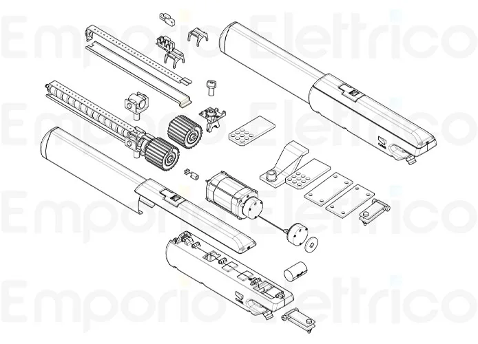 came ricambio motore a5006 88001-0340