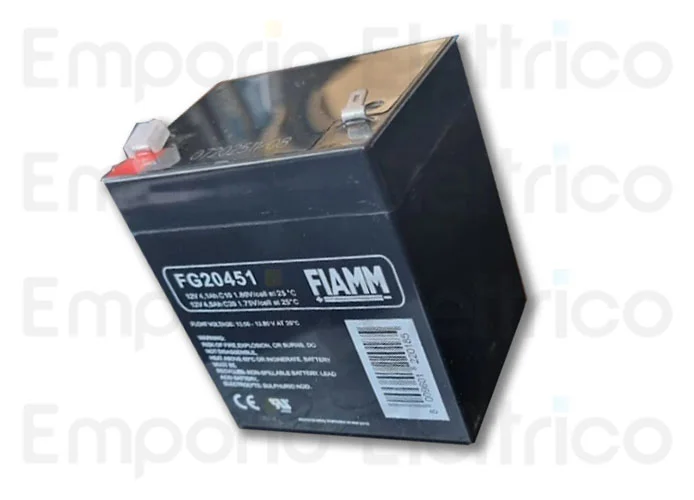 batteria ricaricabile ermetica piombo 12v - 4,5ah