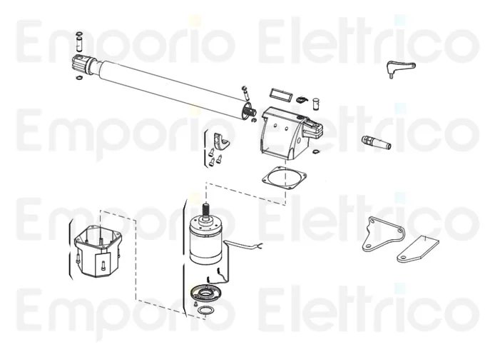 genius pagina ricambi per motore euro bat 424 dx 