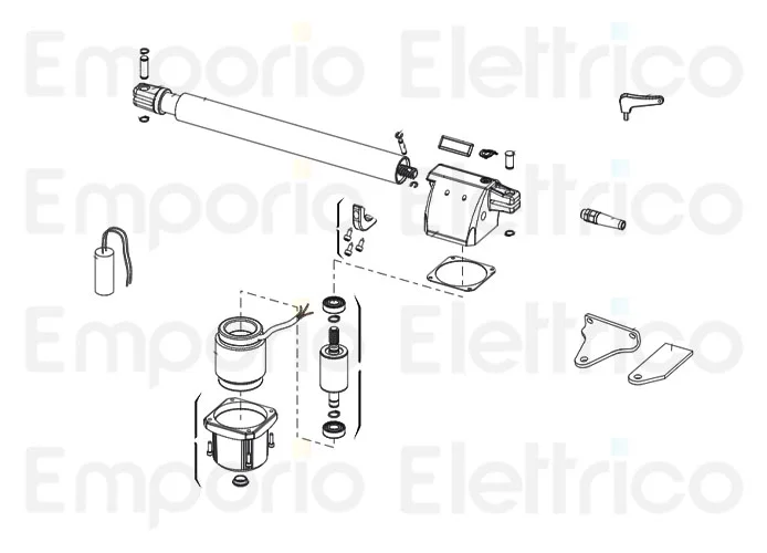 genius pagina ricambi per motore euro bat 115v 400 dx