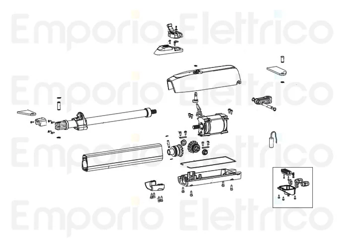 genius pagina ricambi per motore mistral 324