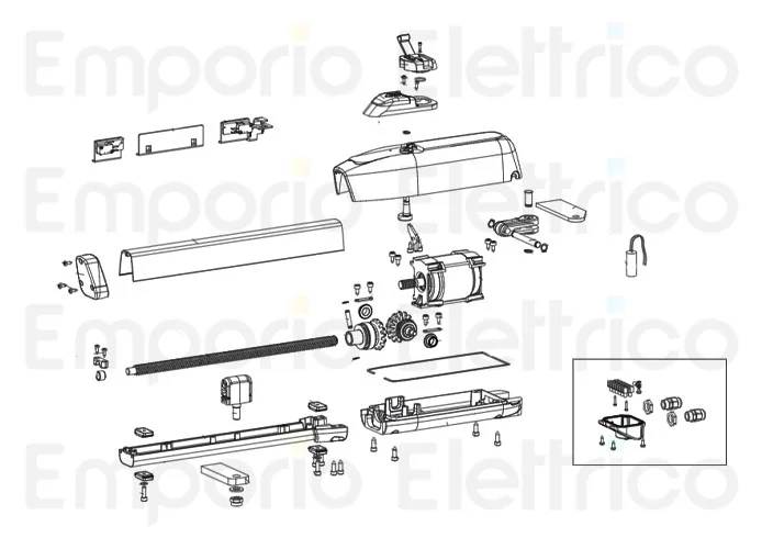 genius pagina ricambi per motore sirocco 2524 ls