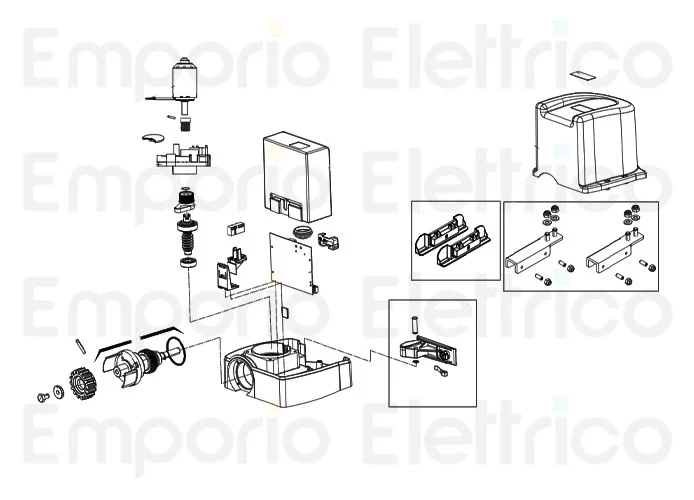 genius pagina ricambi per motore milord 424 env