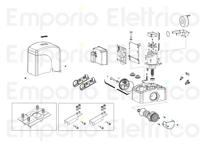 genius pagina ricambi per motore falcon m424