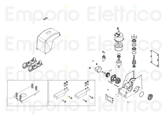 genius pagina ricambi per motore falcon m20 3ph