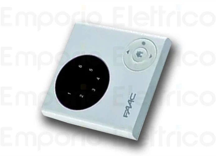 faac trasmittente murale 6 canali 433 mhz t-mode tm xt6m 132121