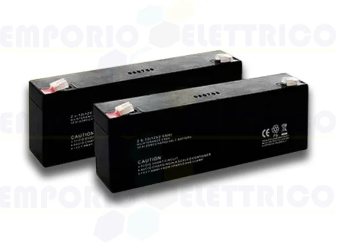 fadini confezione 2 batterie 2,6 per elpro Ah 632l
