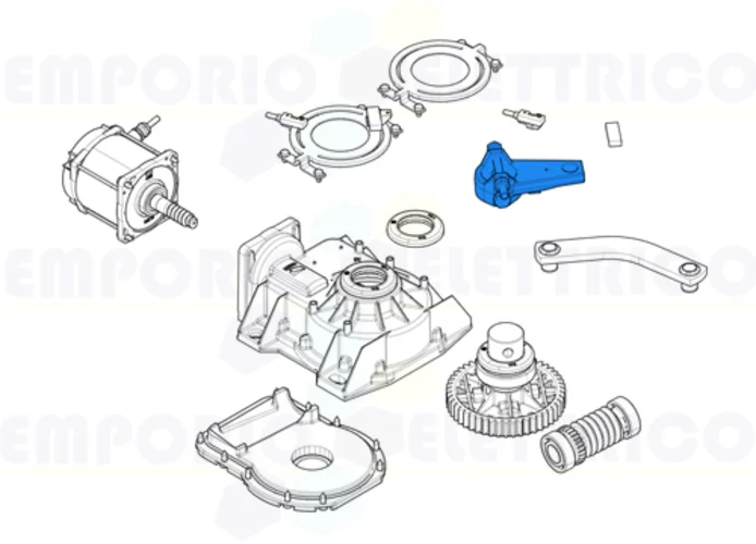 came ricambio braccio trasmissione frog 119ria045