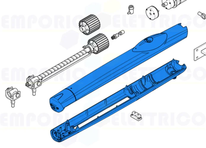 came ricambio gruppo gusci esterni serie amico 88001-0146