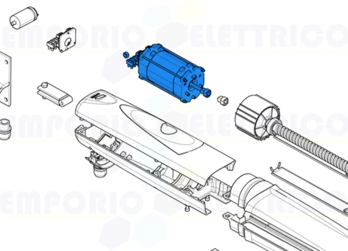 came ricambio gruppo motore serie axo 230v lento 88001-0142