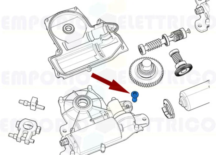 came ricambio albero sblocco frog-j 119ria070