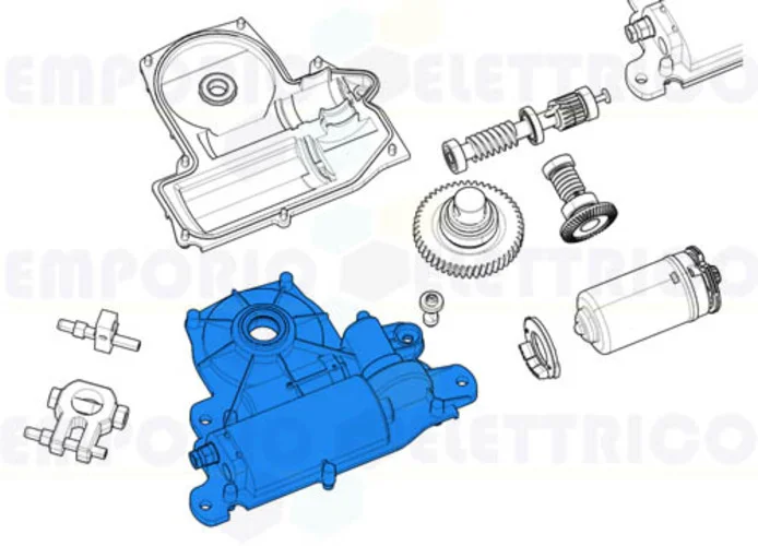 came ricambio cassa superiore frog-j 119ria073