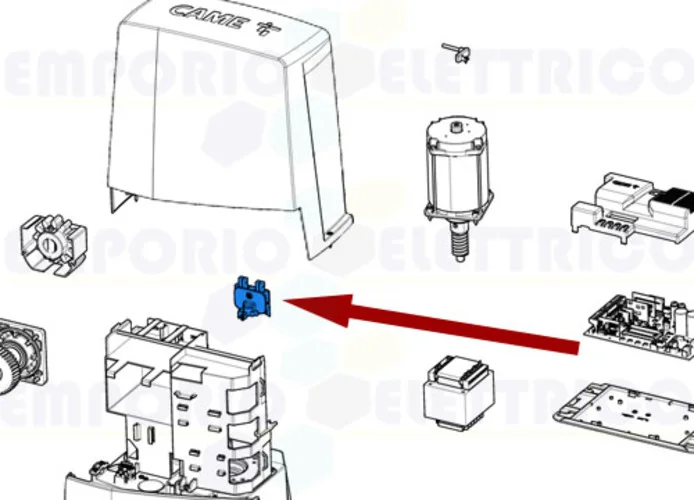 came ricambio gruppo finecorsa bkv 88001-0174