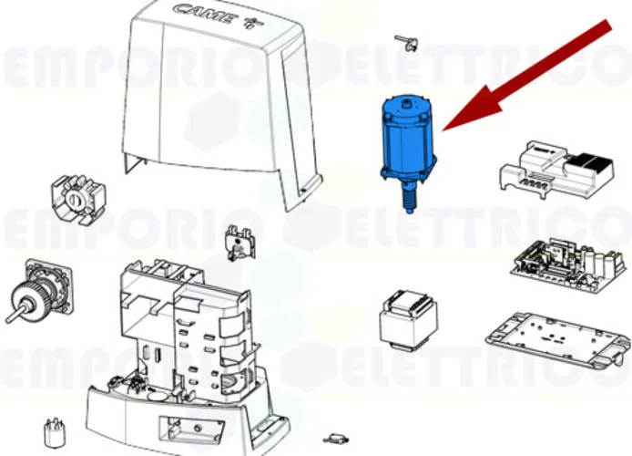 came ricambio gruppo motore bkv 88001-0183