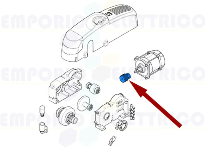 came ricambio vite senza fine emega 119rie058