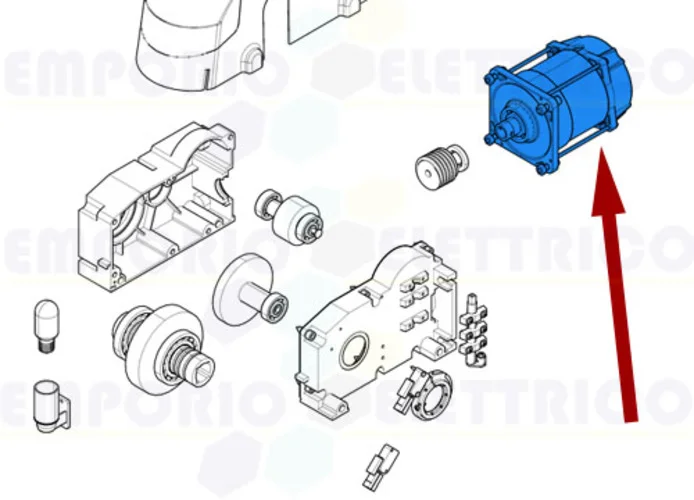 came ricambio gruppo motore emega 119rie072