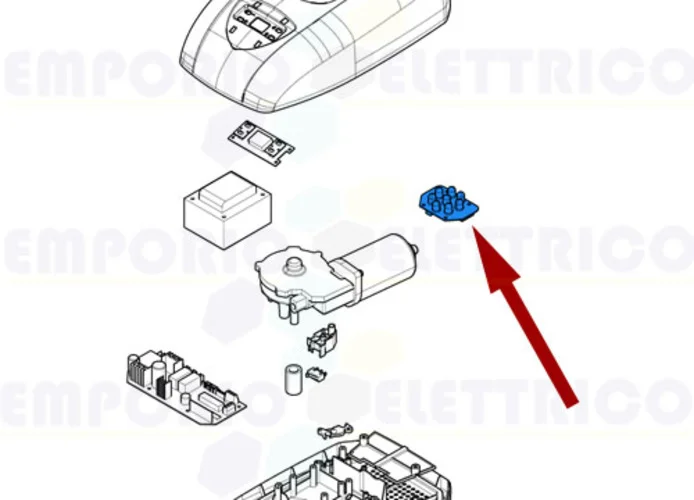 came ricambio scheda led v6000 119rie168