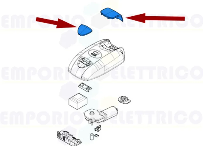 came ricambio coperchi di protezione v6000 119rie170