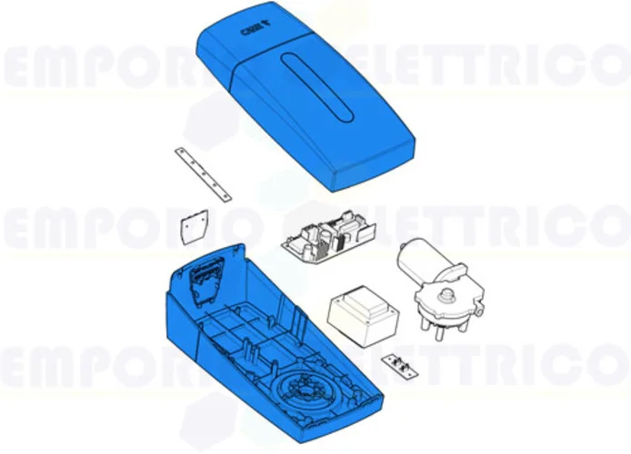 came ricambio coperchio e base motoriduttore ver 88001-0211