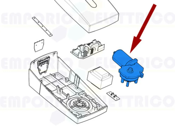 came ricambio motoriduttore ver 88001-0218