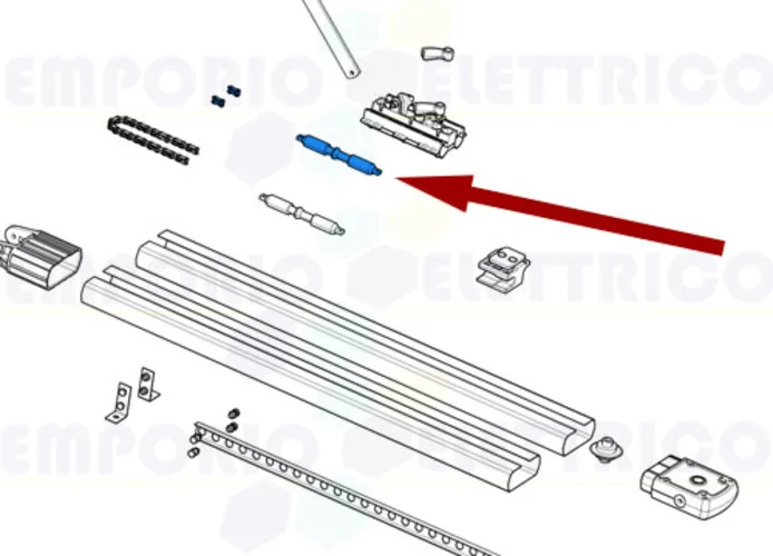 came ricambio giunto trasmissione a catena ver 119rie115