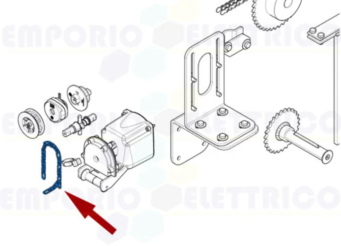 came ricambio catena din766 10000 mm c-bx 119ricx047