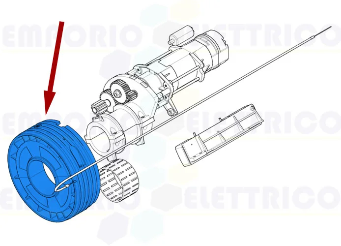 came ricambio corona esterna h40 119rih054