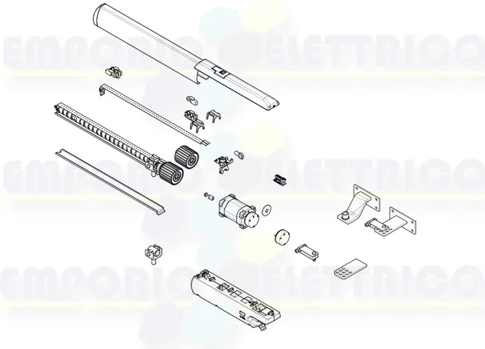 came pagina ricambi per motore 001a5024 a5024