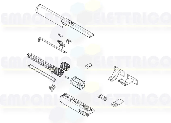 came pagina ricambi per motore 001a3106 a3106