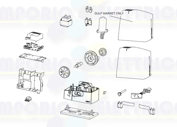 came pagina ricambi per motore bxv04ags bxv04als 801ms-0150