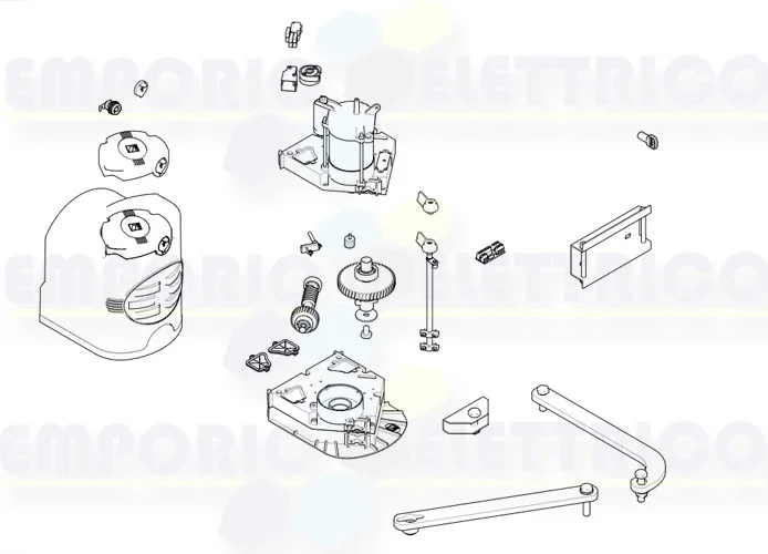 came pagina ricambi per motore 001f7024e f7024e